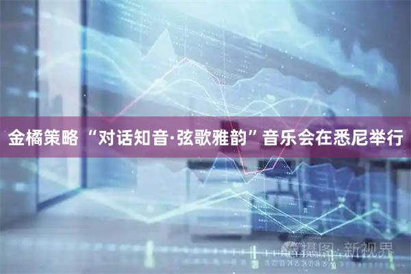 金橘策略 “对话知音·弦歌雅韵”音乐会在悉尼举行